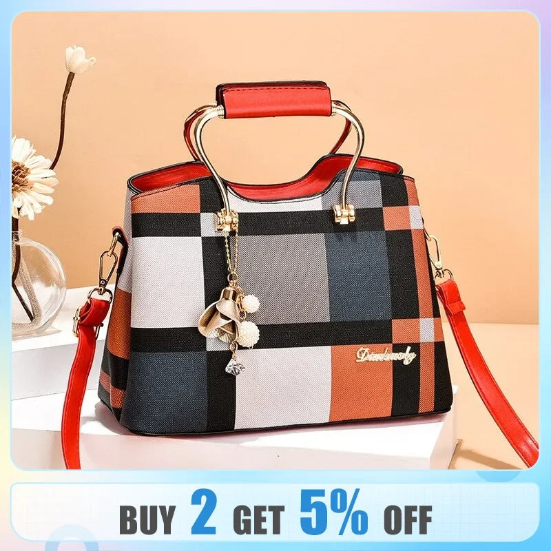 Fashion Handbag Crossbody Bags for Women Faux Leather Bag Adjustable Strap Top Handle Bag Large Capacity Shoulder Bags Totes