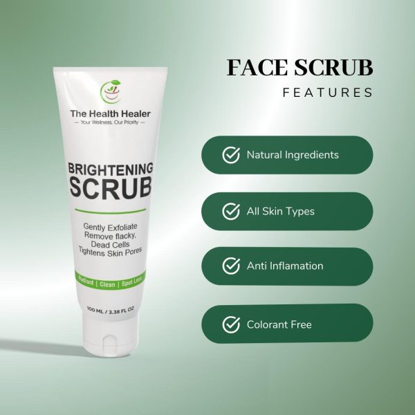 2 In 1 Brightening Facewash & Scrub Deal Moisturizes Your Skin, Pack Of 2.