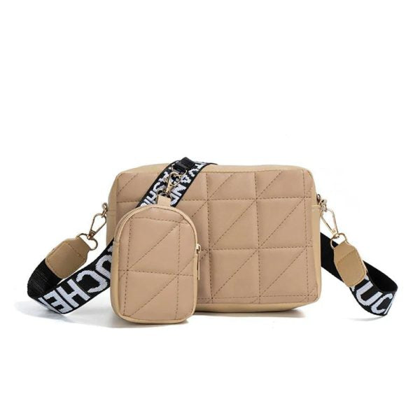 ( 2 Piece ) Girls Cross-body Bag | Best Quality Shoulder Bag For Girls | Best Quality Bag For Women | Pu Leather Cross-body Bag.