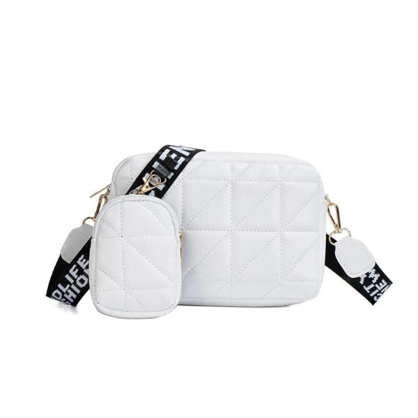 ( 2 Piece ) Girls Cross-body Bag | Best Quality Shoulder Bag For Girls | Best Quality Bag For Women | Pu Leather Cross-body Bag.