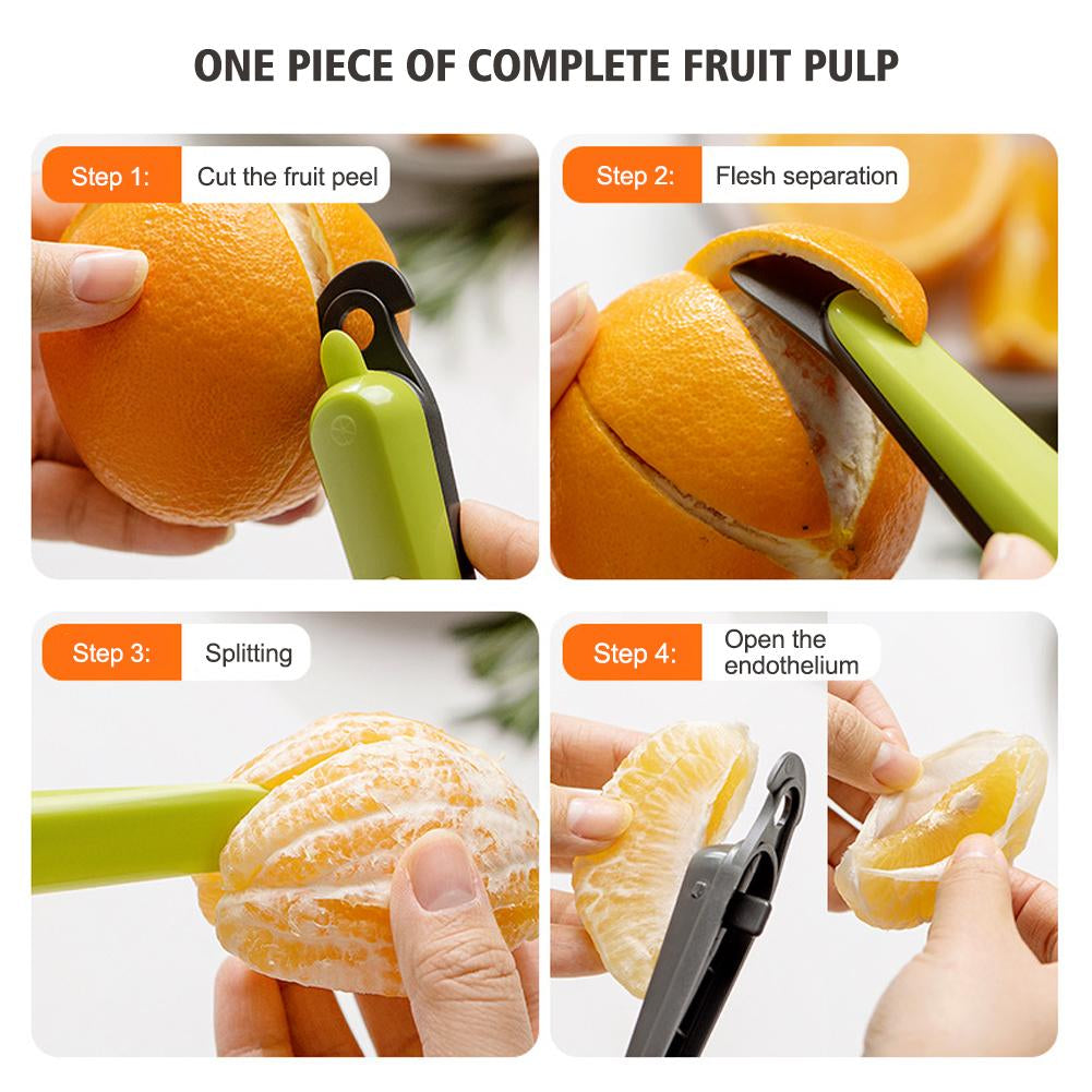 Multifunctional Kitchen Fruit Peeling Tool Lemon Oranges Tool Deseed Orange Peeler Pulp Mango Peeler Deseed Orange Knife.