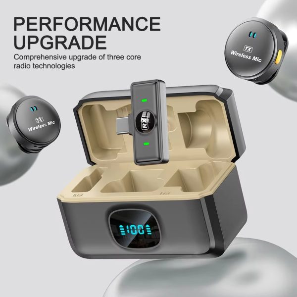 M9 Pro Wireless Microphone / Wireless Microphone Video Recording Microphone For Streaming (random Color).
