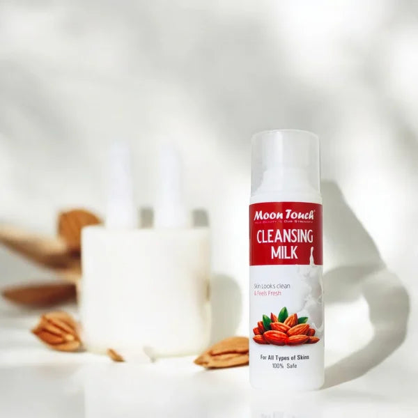 Almond Cleansing Milk (100ml) Skin Looks Clean And Feels Fresh.