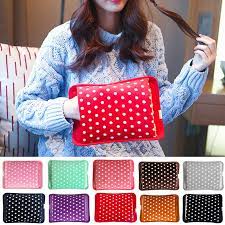 Electric Hot Water Bottle Heat Pad (heat Bag) For Pain Relief – (random Color).