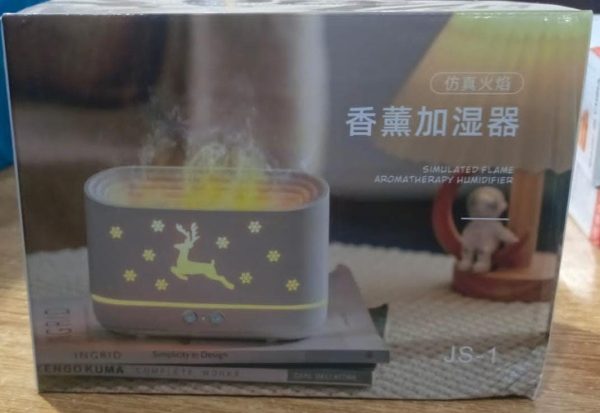 Flame Design Humidifier Essential Oil Diffuser For Bedroom Living Room Office.
