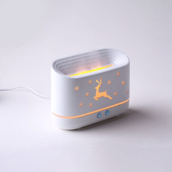 Flame Design Humidifier Essential Oil Diffuser For Bedroom Living Room Office.