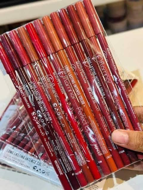Flormar Lip Pencils Shades Of Nude Package Includes 12 X Lip Pencil Pack Of 12 (random Color).