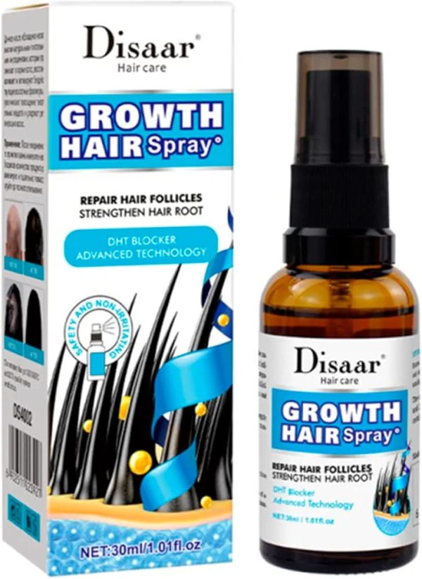 Original Growth Hair Oil Spray Repair Follicles Strengthen Hair Root Dht Blocker Nourishing 30ml