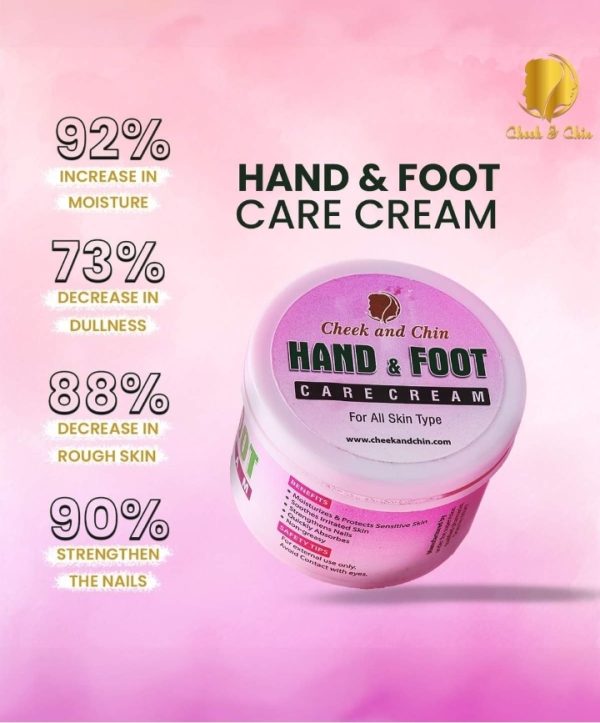 Hand & Foot Care Cream Moisturizes And Protect Sensitive Skin.