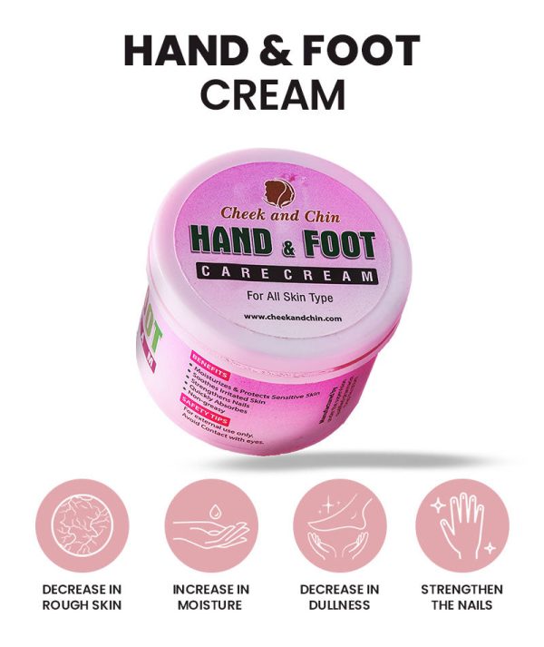 Hand & Foot Care Cream Moisturizes And Protect Sensitive Skin.
