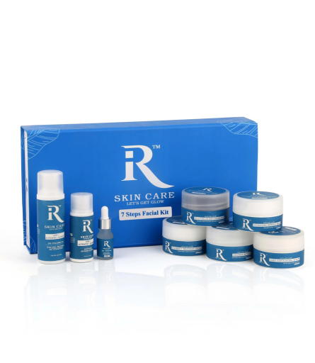 Ir Skincare 7 Step Family Facial Kit Deep Cleansing Beautiful & Healthy Skin.
