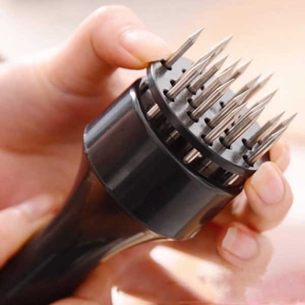 Meat Tenderizer Loose Meat Stainless Steel Needle Eco-friendly (random Color)