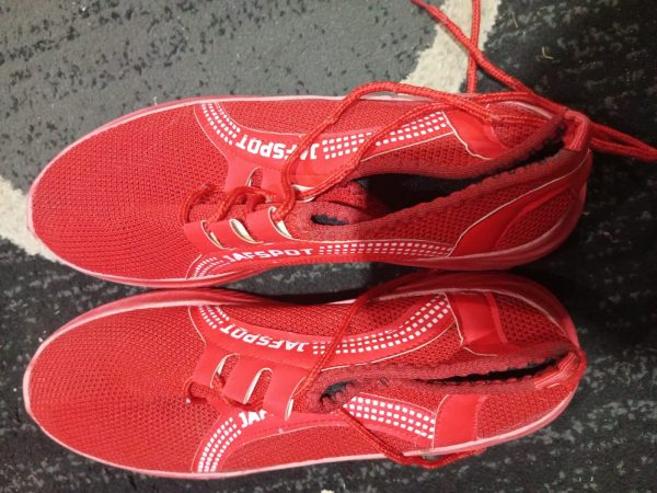 (nw000369) Mens Running Shoes Men Sports Sneakers Men Sport Shoes Red Sports (size 43).