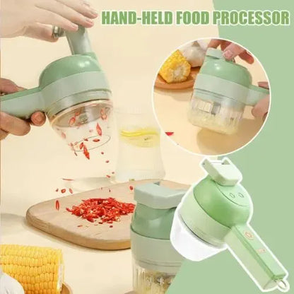 4 in 1 Vegetable Cutter - Cut in 2 Seconds Only