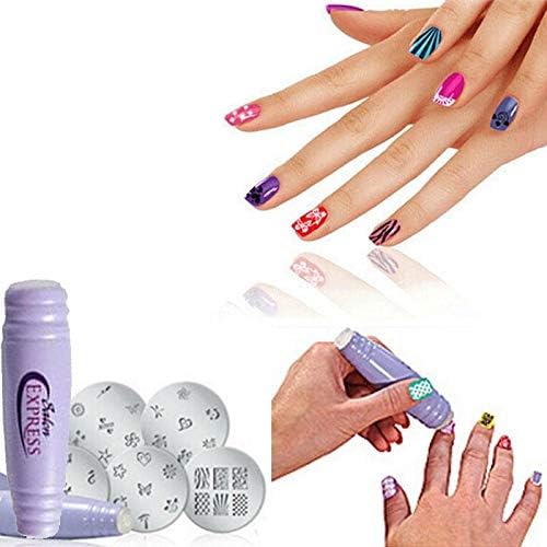 (nw000120) Salon Express Nail Art Stamping Kit.