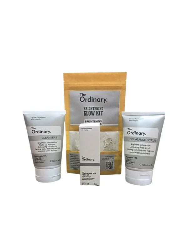 The Ordinary Face And Hand Brightening Glow Kit.