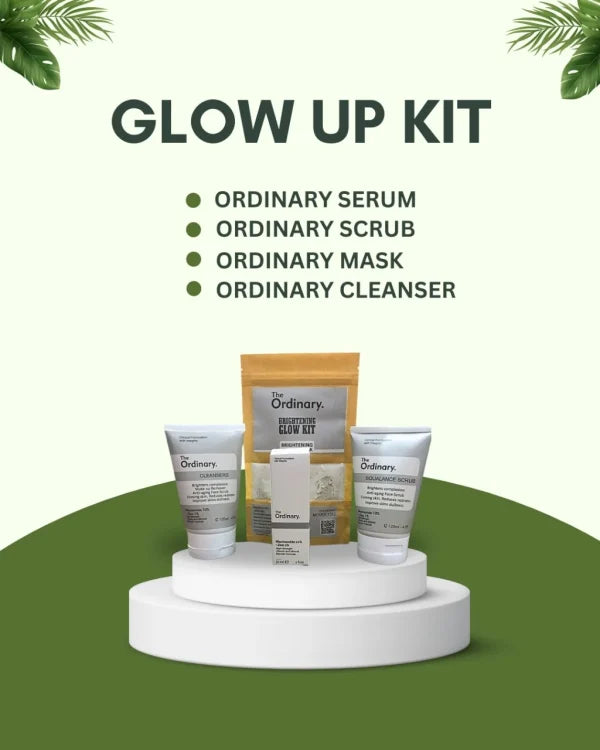 The Ordinary Face And Hand Brightening Glow Kit.