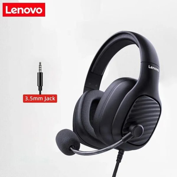 Think Plus Headphones G40-a Pro | Lenovo G40-a Pro Headphones | Wired Headphone With Mic | Best Quality Headset ( Random Color ).