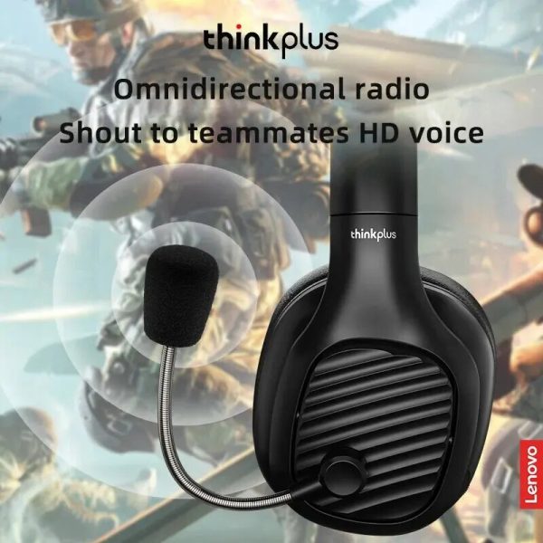 Think Plus Headphones G40-a Pro | Lenovo G40-a Pro Headphones | Wired Headphone With Mic | Best Quality Headset ( Random Color ).